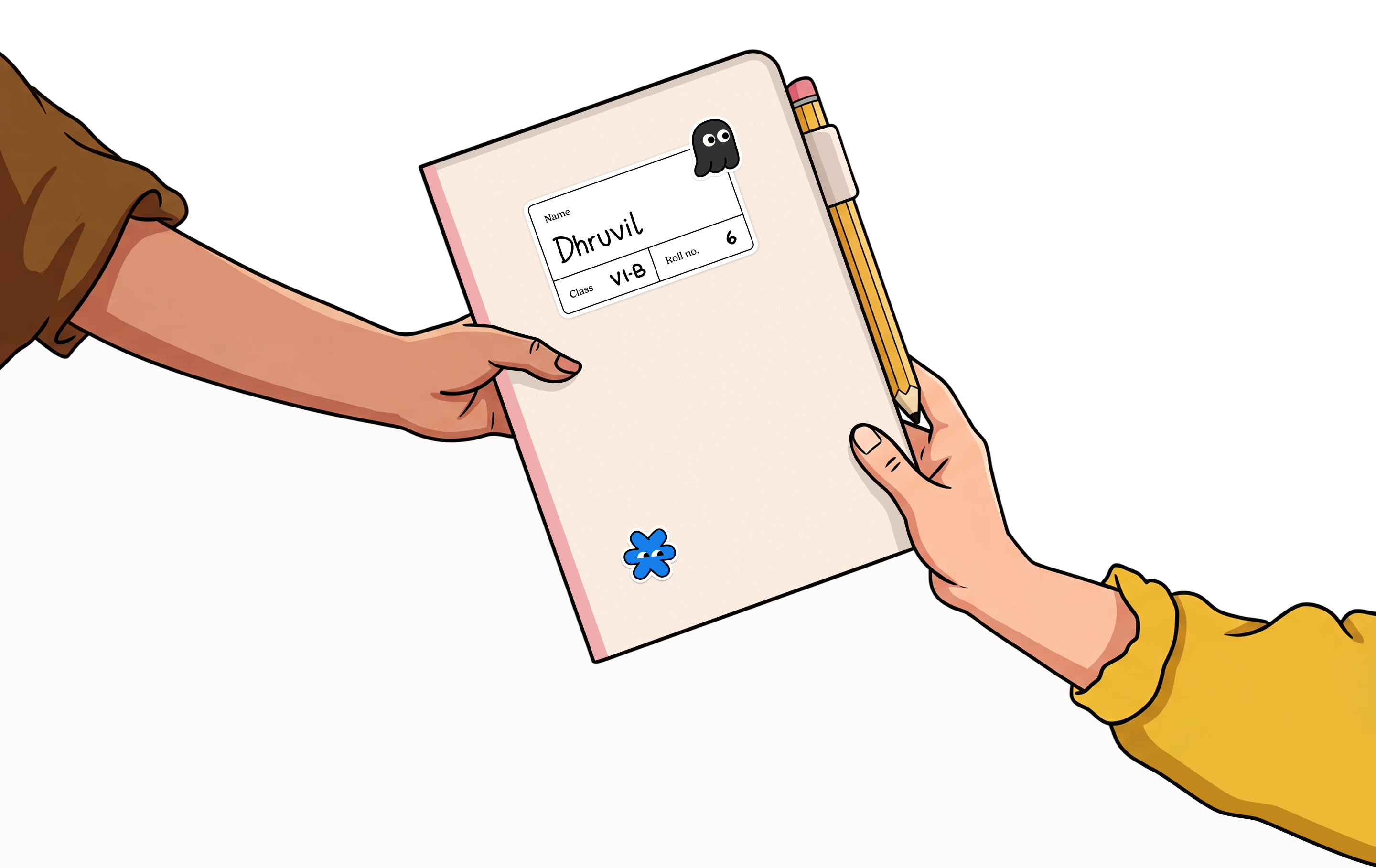 Good hands illustration